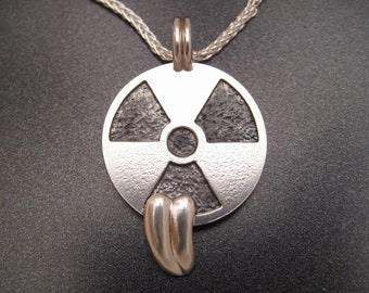 Nuclear Hazard Symbol Pendant