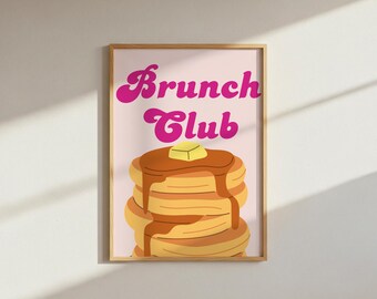 Brunch Club Digital Print
