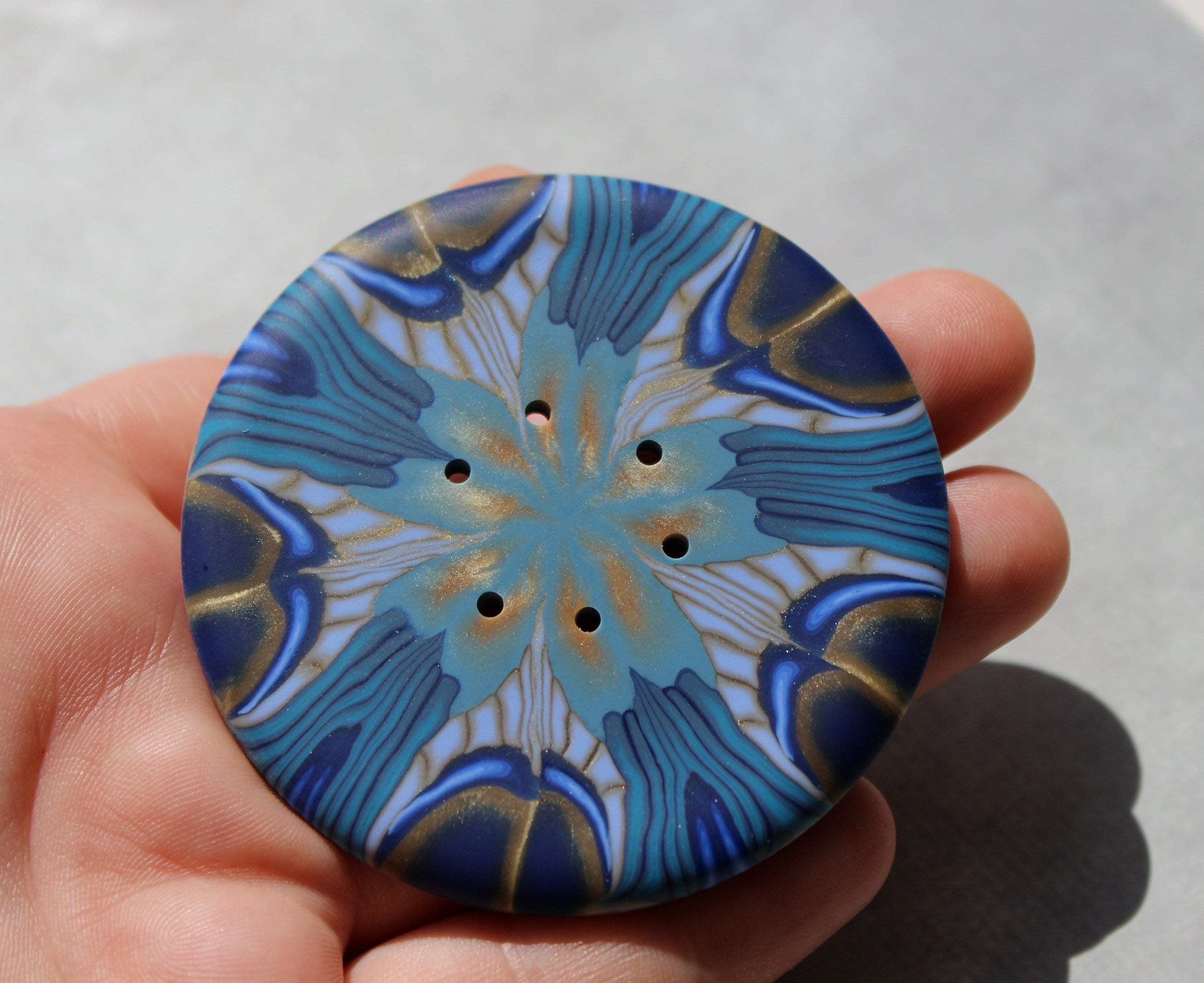 Extra Large Buttons Huge Buttons Polymer Clay Buttons for Etsy