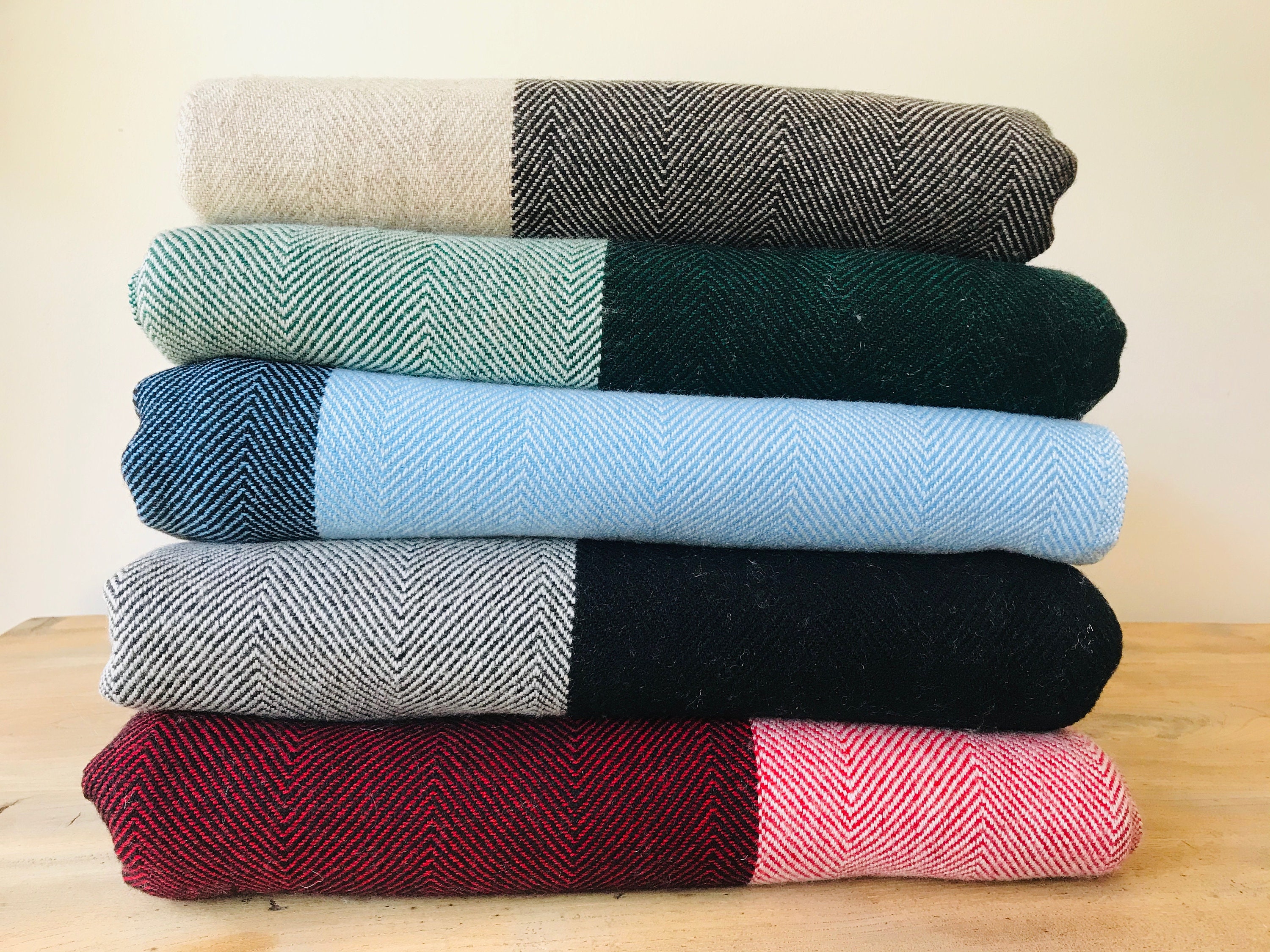 100 Cashmere Wool Blanket Large Size 140 Cm by 260 Cm Etsy UK