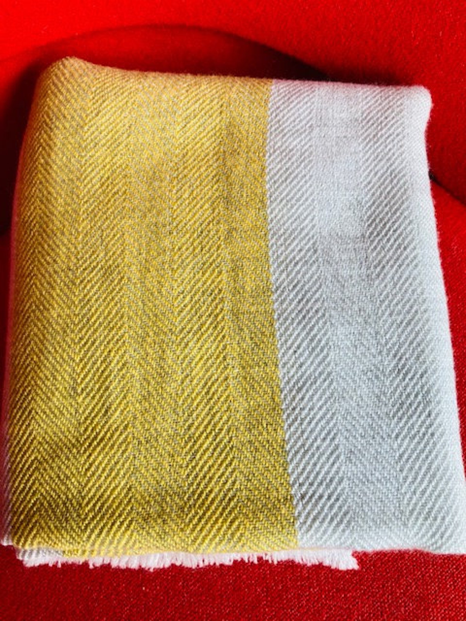 100 cashmere blanket/ small scarf handmade cashmere Etsy