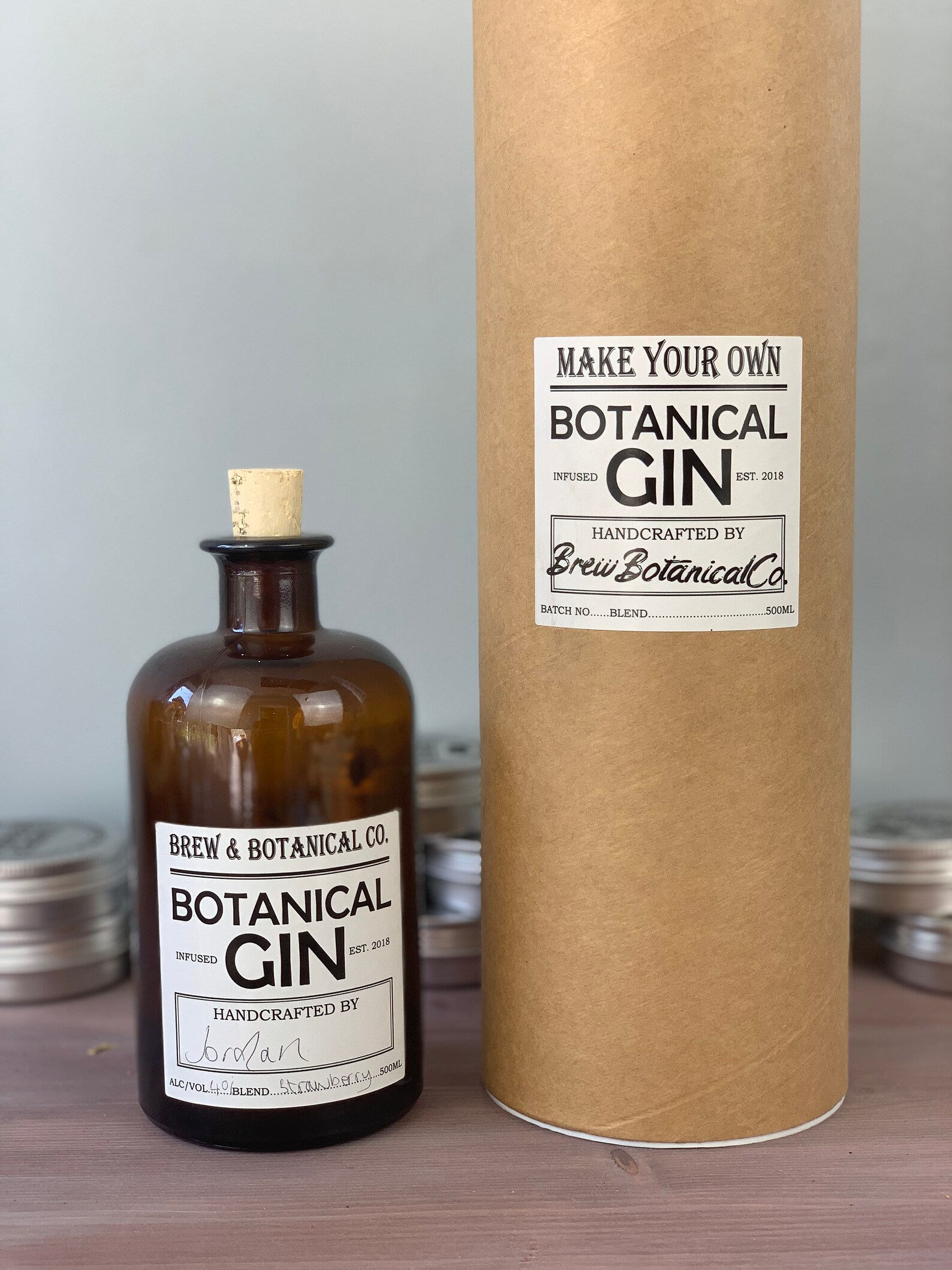 Make Your Own Compound Gin Kit Juniper Three Flavours and Etsy UK