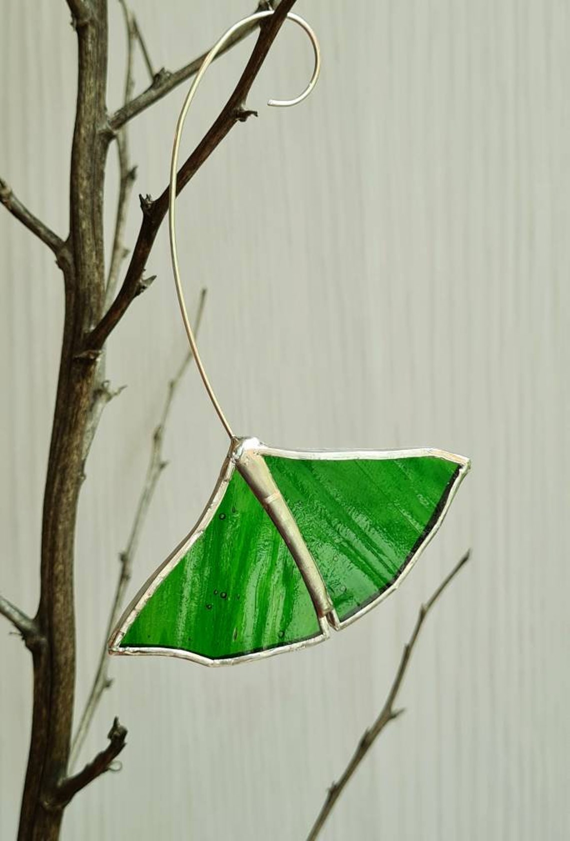 Fensterschmuck Glas Hangend