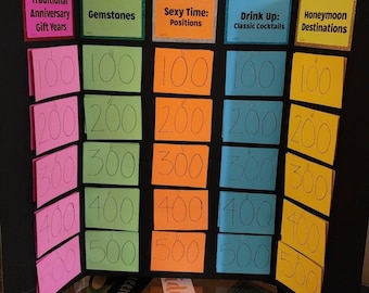 Bachelorette Party Jeopardy (instant download)