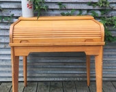 Vintage Roll Top Desk