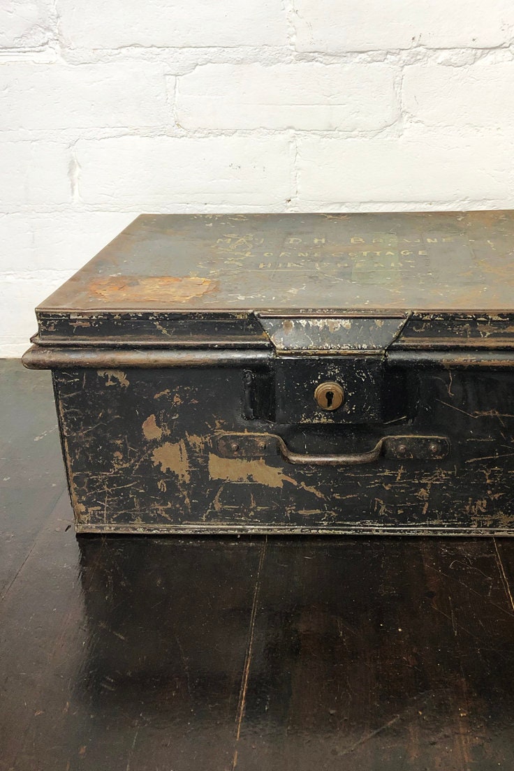 WWII Vintage Storage Box- Set of Two (2)