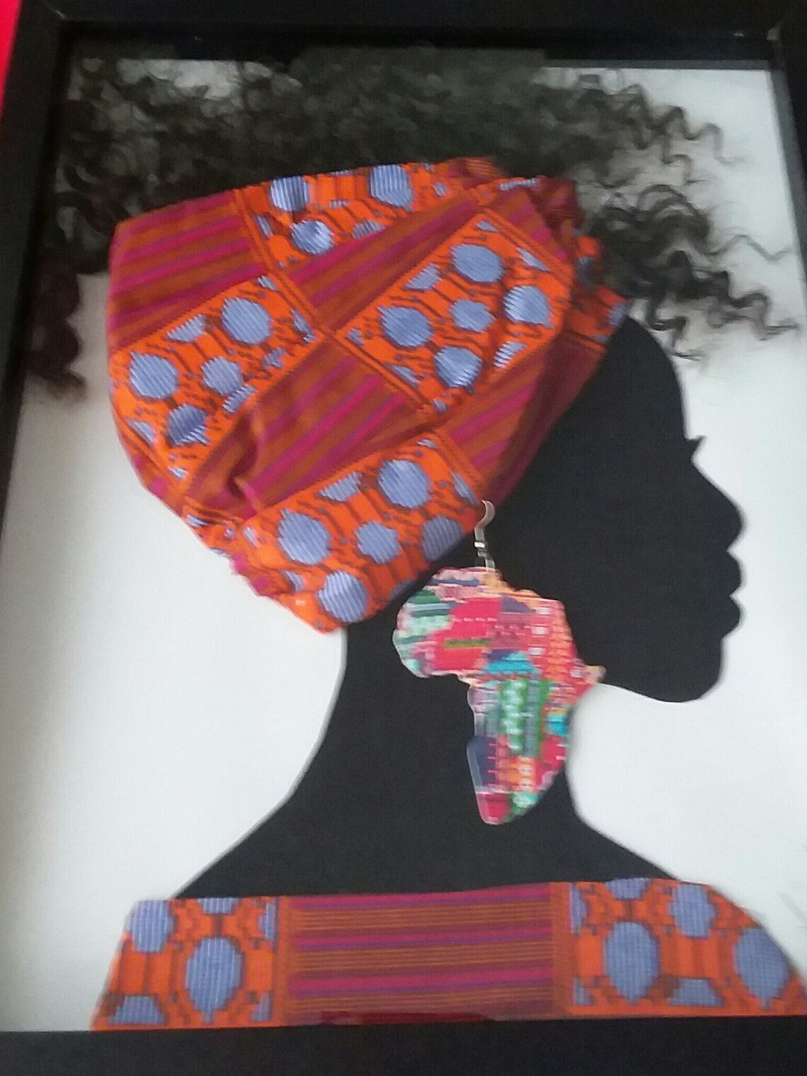 3D African Art Wall Decor Etsy