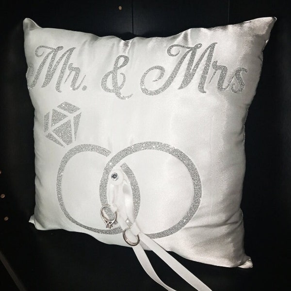 Mr Mrs Pillow Etsy