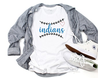 Team Spirit SVG, Indians svg, School Pride Game, Vinyl Cut File, Mom Dad School Baseball Softball, baseball t-shirt, indian SVG for Cricut