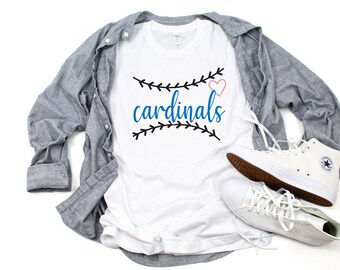 Team Spirit SVG, Cardinals svg, School Pride, Vinyl Cut File, Mom Dad School Baseball Softball, baseball t-shirt, cardinal SVG for Cricut