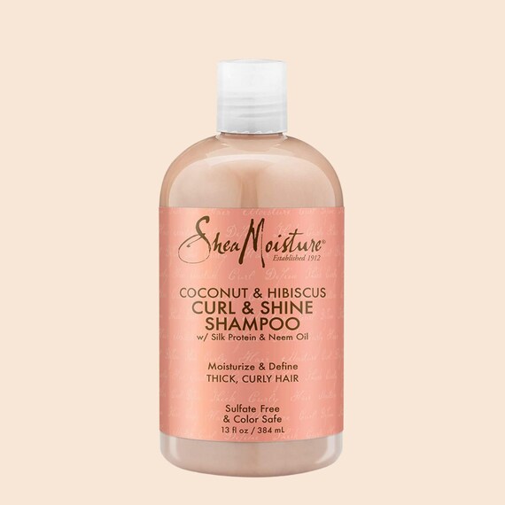 Shea Moisture Coconut & Hibiscus Curl and Shine Shampoo
