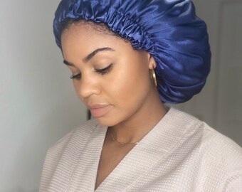 Satin Cap Zum Schutz Von Afrohaaren Und Locken Beim Schlafen - Etsy Satin Cap Zum Schutz Von Afrohaaren Und Locken Beim Schlafen - Etsy