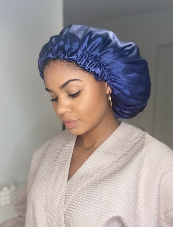 Satin Cap to Protect Afro Hair and Curls While Sleeping - Etsy Canada