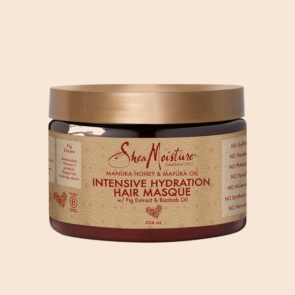 Shea Moisture Manuka Honey & Mafura Oil Intensive Hydration Hair Masque, Haarkur, 354ml