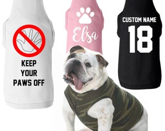 personalized dog shirts jerseys