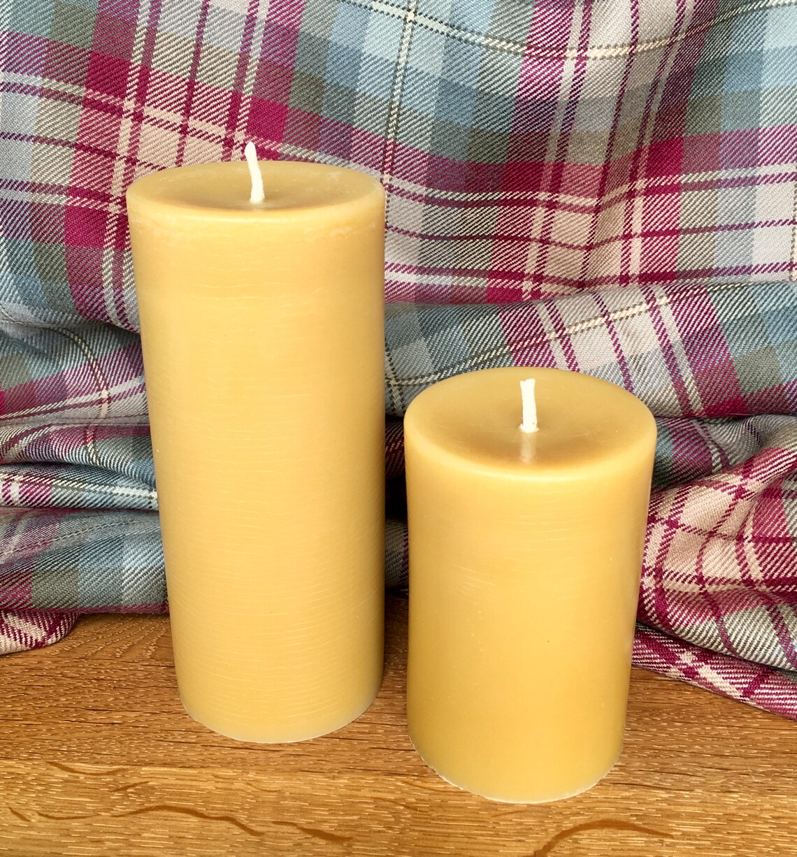 Beeswax Rustic Pillar Candle 6x9cm Pure Raw Scottish Beeswax Etsy UK