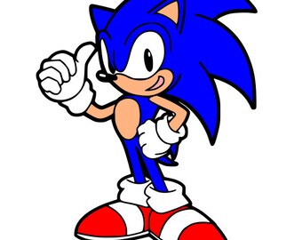 Download Sonic svg | Etsy