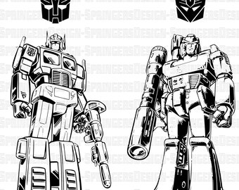 Download Optimus prime svg | Etsy