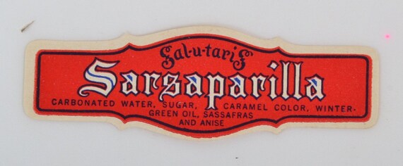 St Vintage *UNUSED* Hudson/'s Ginger Ale bottled by Salutaris Mineral Springs Co