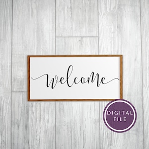 welcome svg, farmhouse welcome svg, welcome calligraphy, welcome dxf, welcome eps, welcome script, welcome sign svg, welcome cricut