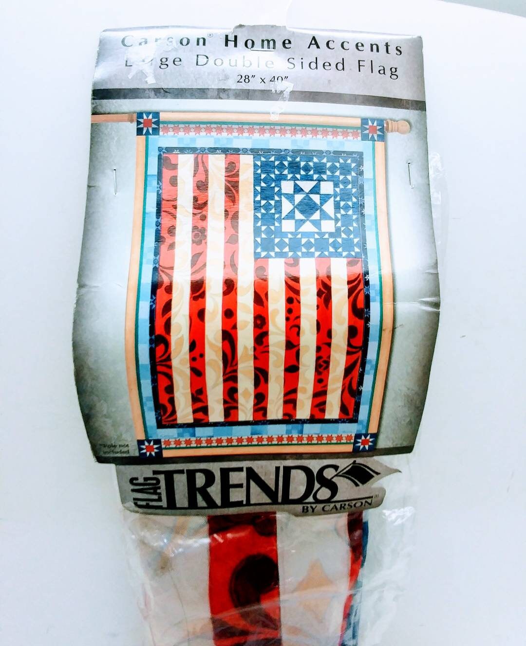 Flag Trends by Carson American Heretics Folk Art Quilted Etsy