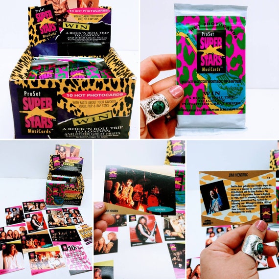 90s Pop/ Rock/rap Music Card Packages, 1990s Nostalgia SEALED