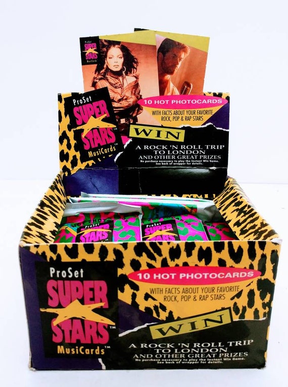 90s Pop/ Rock/rap Music Card Packages, 1990s Nostalgia