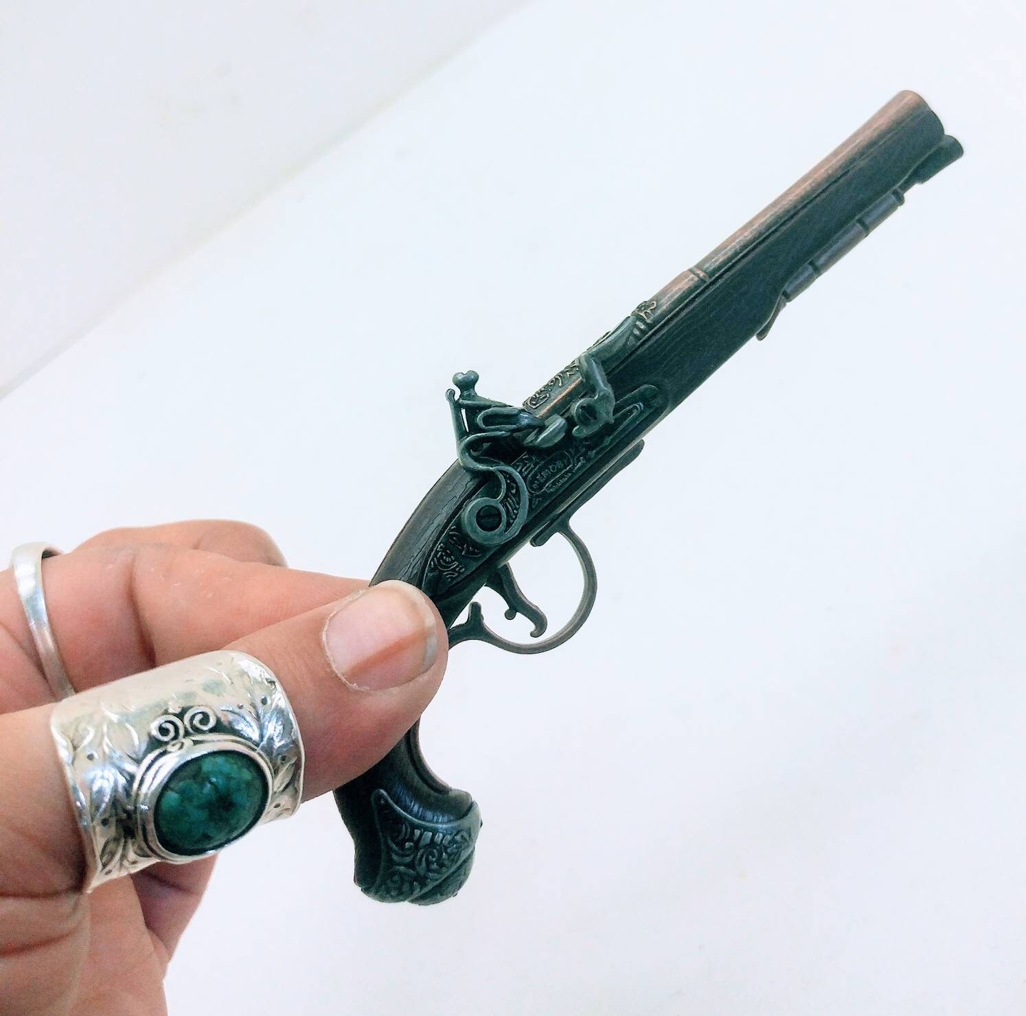 Vtg Miniature Reproduction George Washington's English Flintlock Gun ...