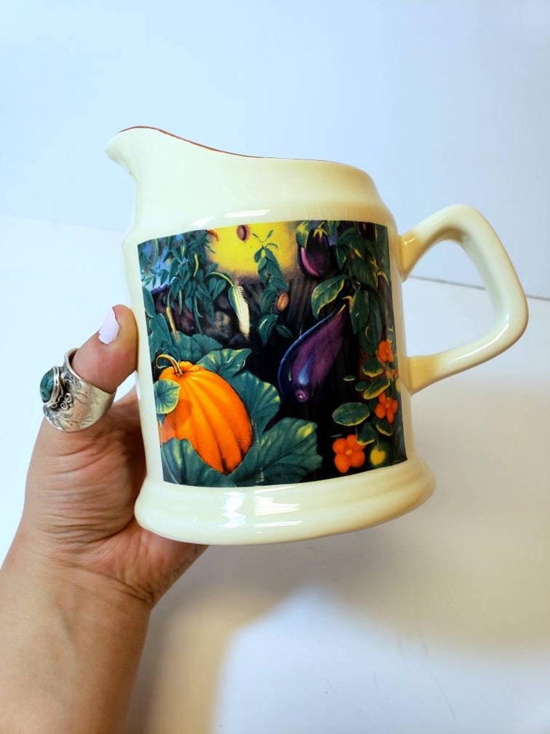 Vintage Autumn Themed Pumpkin Gravy Boat Pumpkin Gravy Boat Etsy