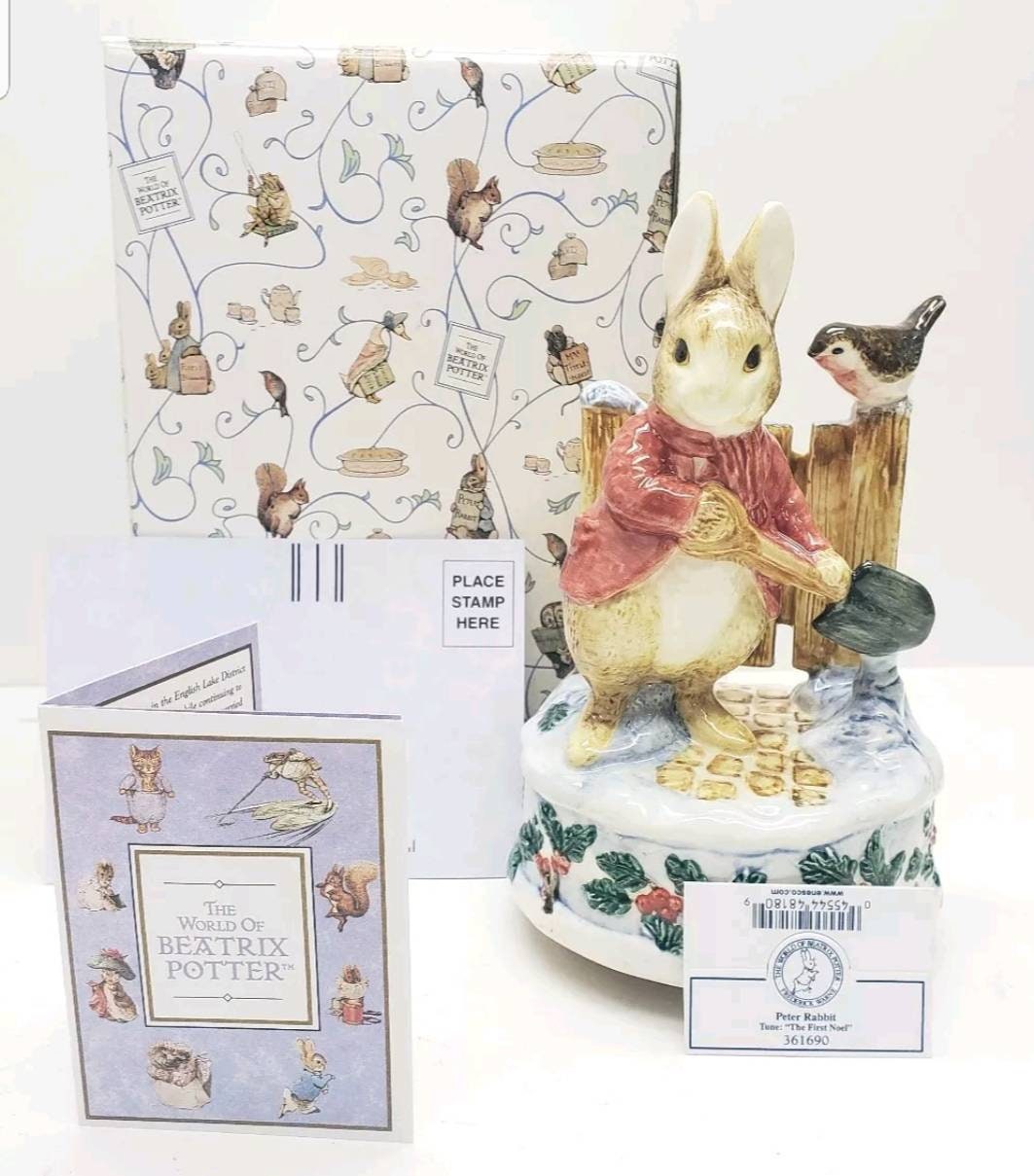 CASA delle Bambole Cuscini di Beatrix Potter Peter Rabbit Benjamin Bunny Miniatures 