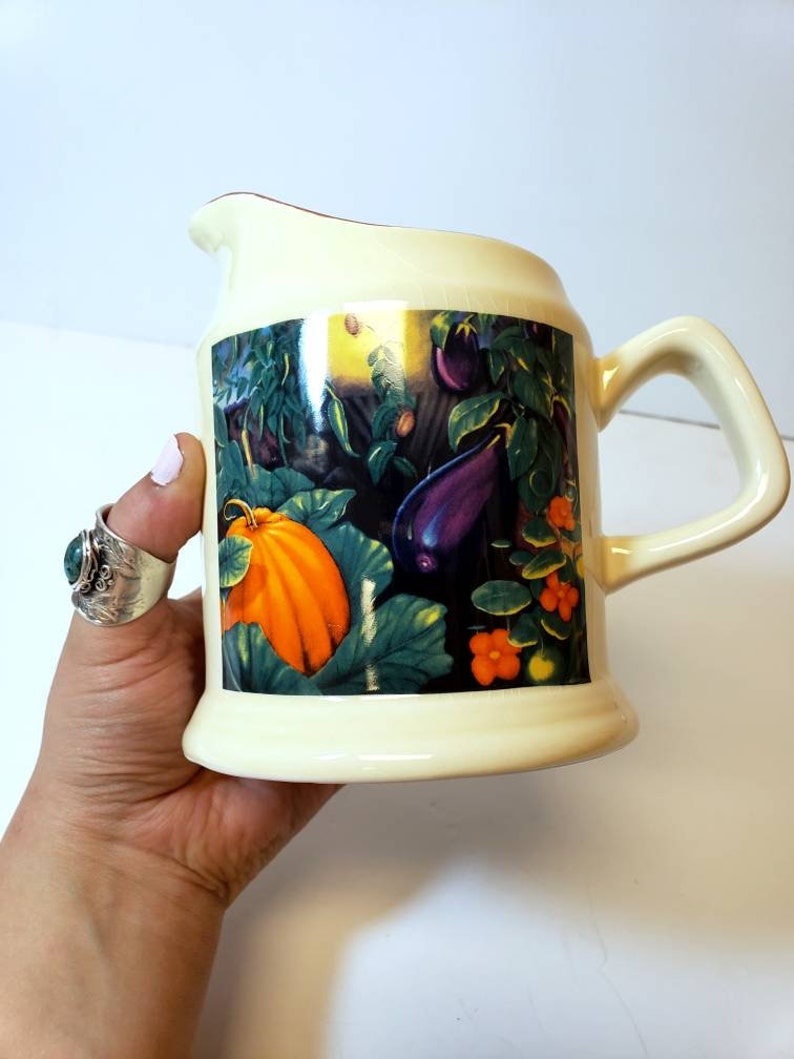 Vintage Autumn Themed Pumpkin Gravy Boat Pumpkin Gravy Boat Etsy