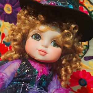 Seltene Marie Osmond Adora Spell Belle Puppe Marie Osmond Sammlerpuppe, Sammlerpuppe Witchy Doll Collection Adora Spell Halloween Witch Doll