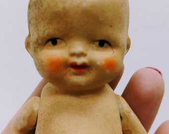 和製ドール Baby Doll Type3 日本製1915年～1926年頃 Vintage Baby Doll - Sun Rubber Tod-L-Tot Original 1950's