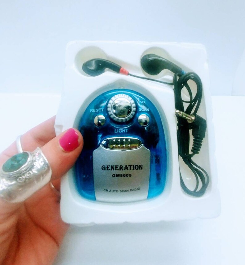 Retro Y2K Nostalgia Portable Radio Scanner FM Radio Mp3 Audio Etsy México