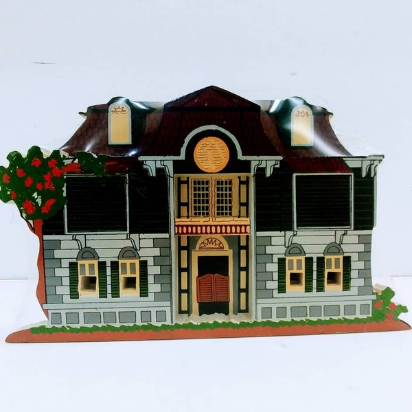 Gone With the Wind Collectible Wooden House "Belle's Place" Diaroma, Gone With the Wind Collectibles, Gone with the Wind Mini House