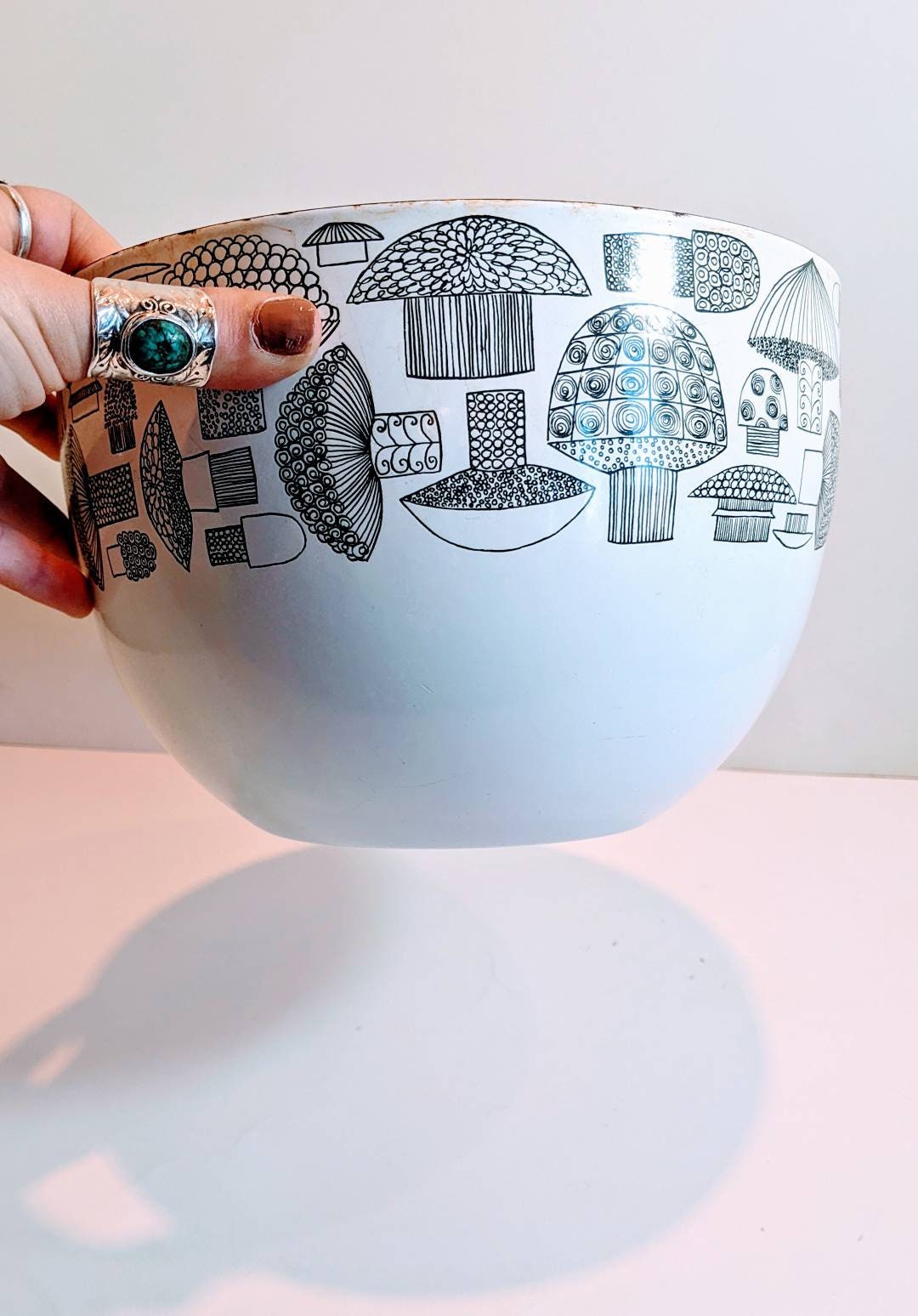 Cute Mushroom Cup Creative Mushroom Bowl Ceramics Mushroom Plate