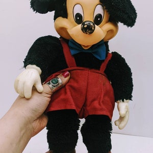 applause社製ミッキーマウス　ミニーマウス　オールドミッキー　1980年代 Vtg 1980s Applause TM Disney's Mickey Mouse Stuffed Animal Toy