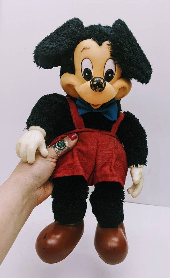 ミッキーマウス ソフビ ヴィンテージ レトロ ディズニー 海外製