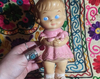 Vintage Sun Rubber Co Tod-l-dee & Tod-l-tim Dolls: 1950s Kitsch