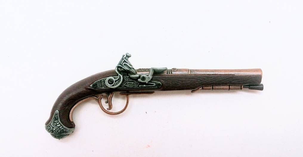 Vtg Miniature Reproduction George Washington's English Flintlock Gun ...