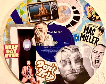 Mac Miller Vinyl Record Art Memorial Album Cover - Poster, Merch, Mirror