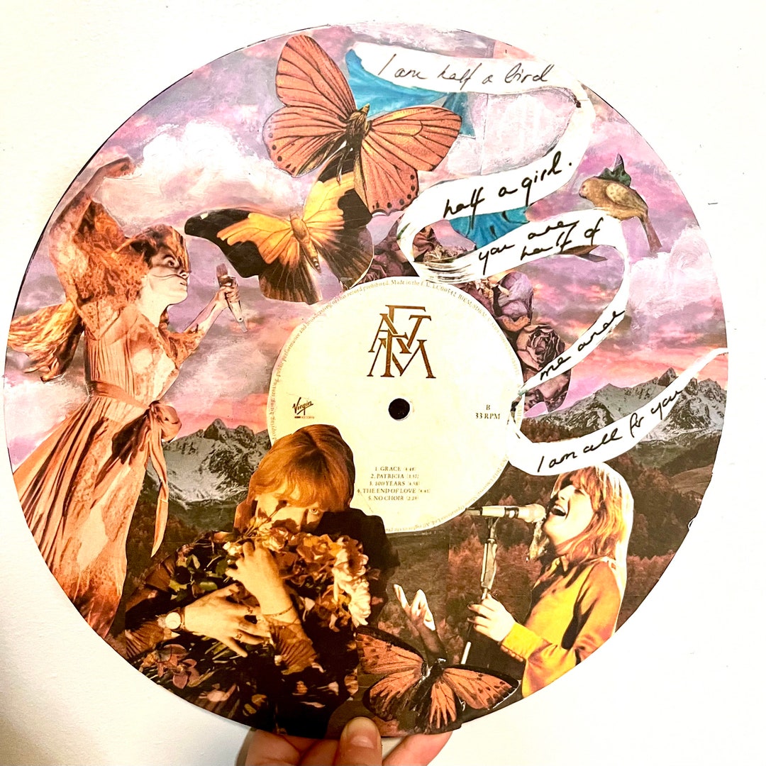 Florence and the Machines Vinyl Record Art Mountains Nature Flowers Granola Nature Ethereal