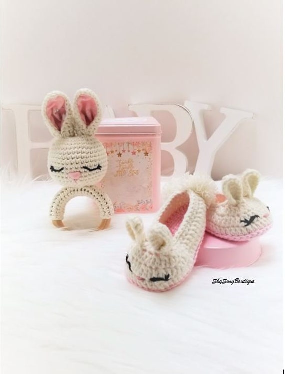 baby girl bunny slippers