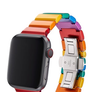 JUUK Ligero Rainbow Aluminum Apple Watch Band