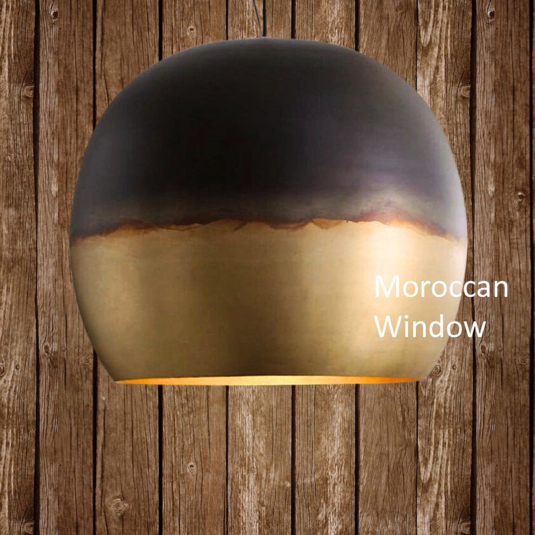 Hammered Brass Dome Light Fixtures Moroccan Ceiling Lights Pendant