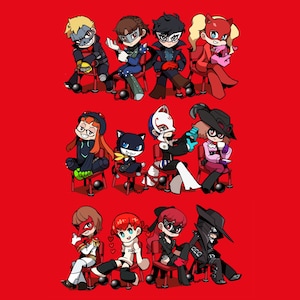 Phantom Thieves Keychains