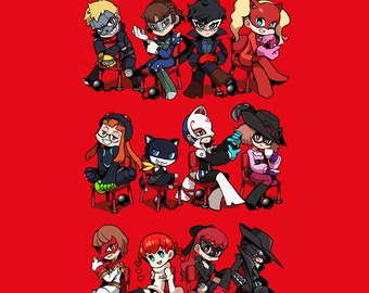 Phantom Thieves Keychains