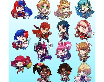 FE Engage 2" Charms Set 01