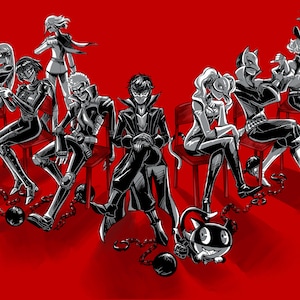 The Phantom Thieves Print 11x17