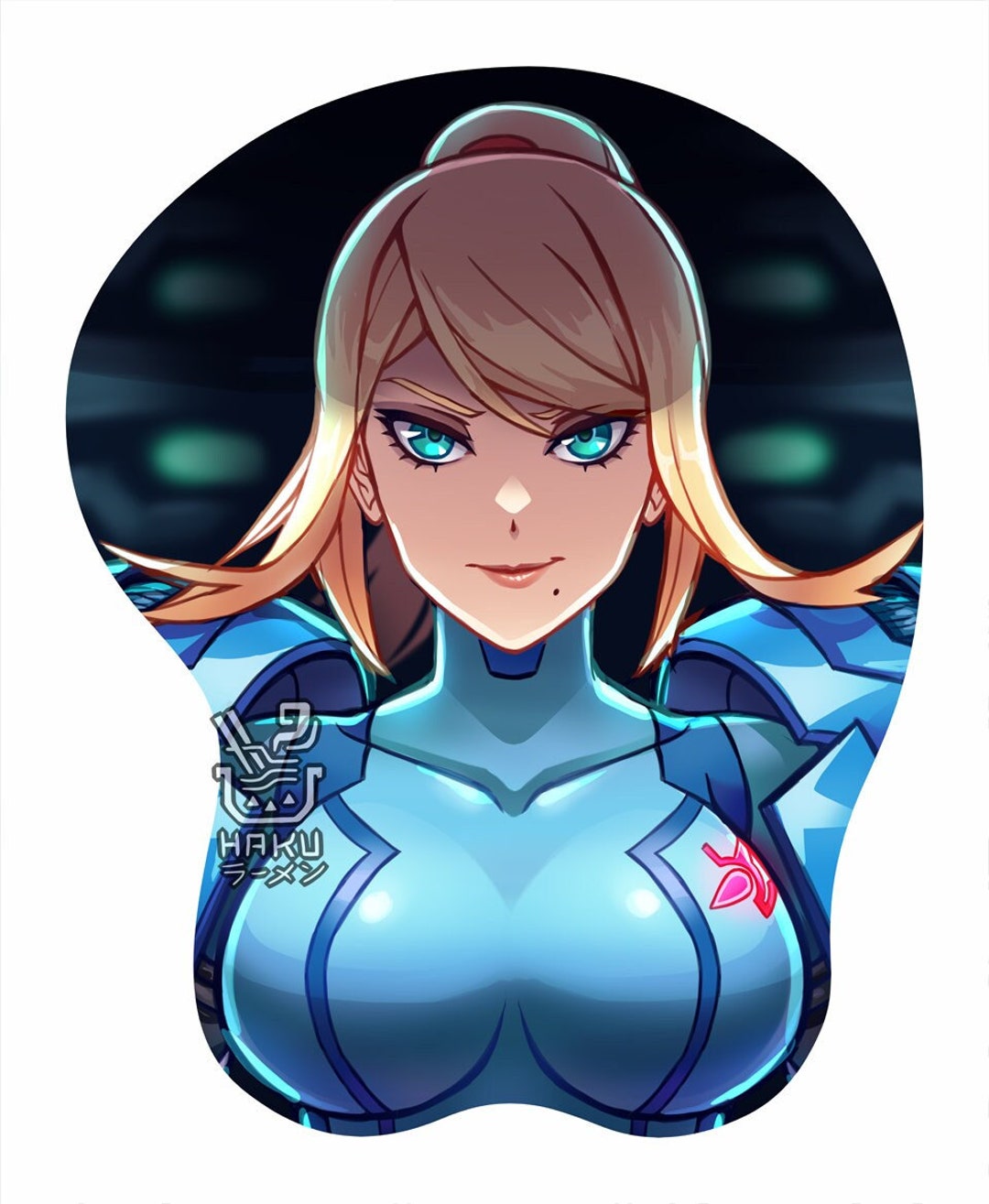Samus 3D Boob Mousepad Etsy